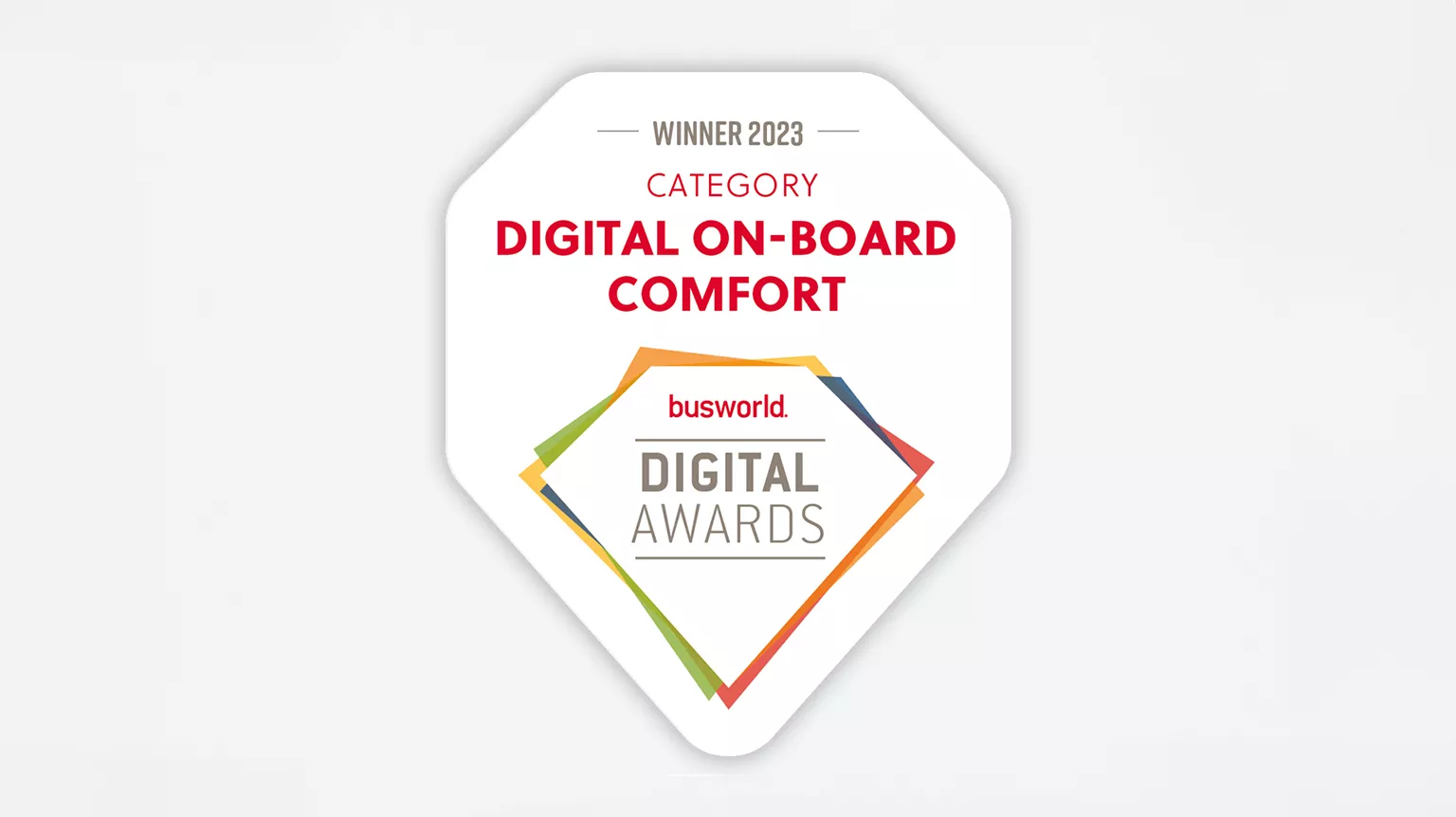 Prämiert: „Busworld Digital Award“ für smartes NEOPLAN Cockpit