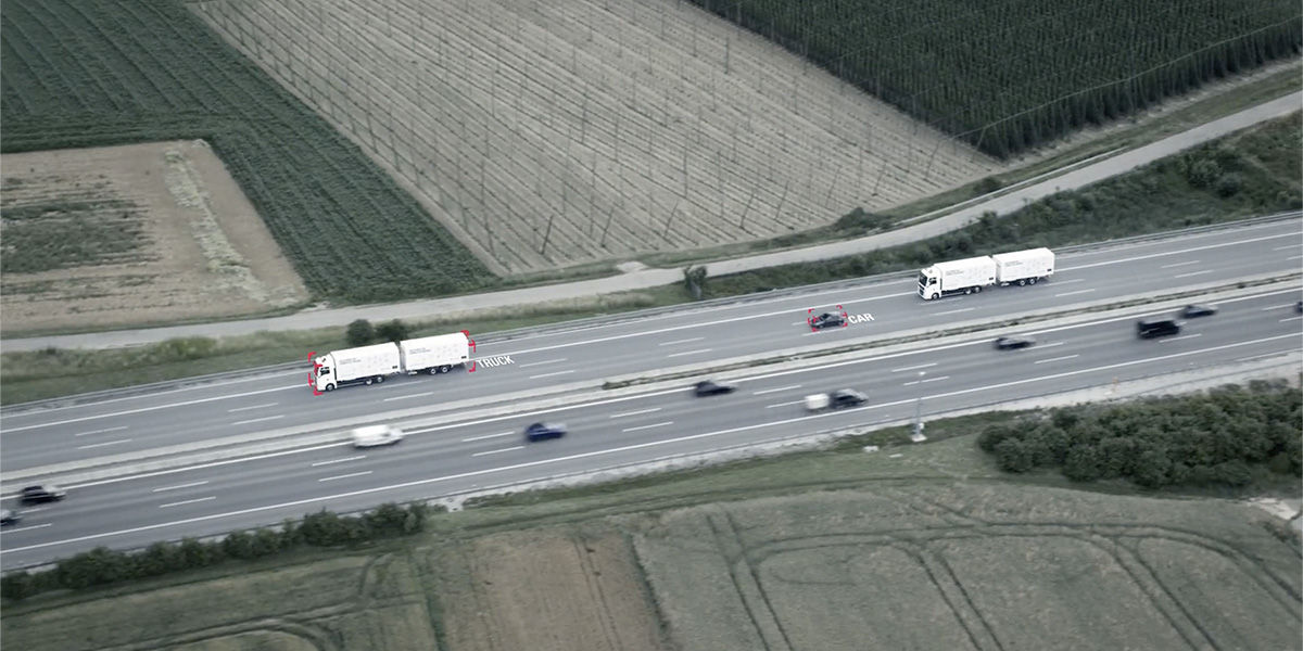 Lkw von MAN auf einer Autobahn