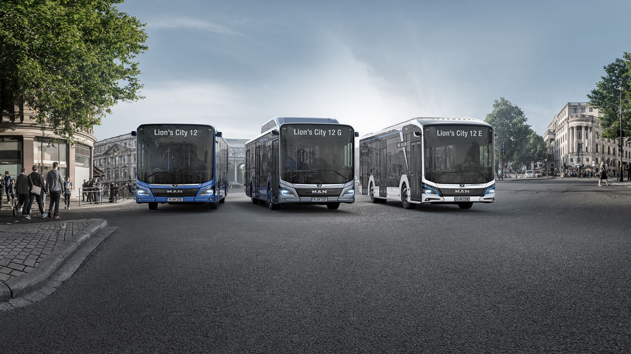 Všechny městské autobusy MAN Lion’s City a specifikace