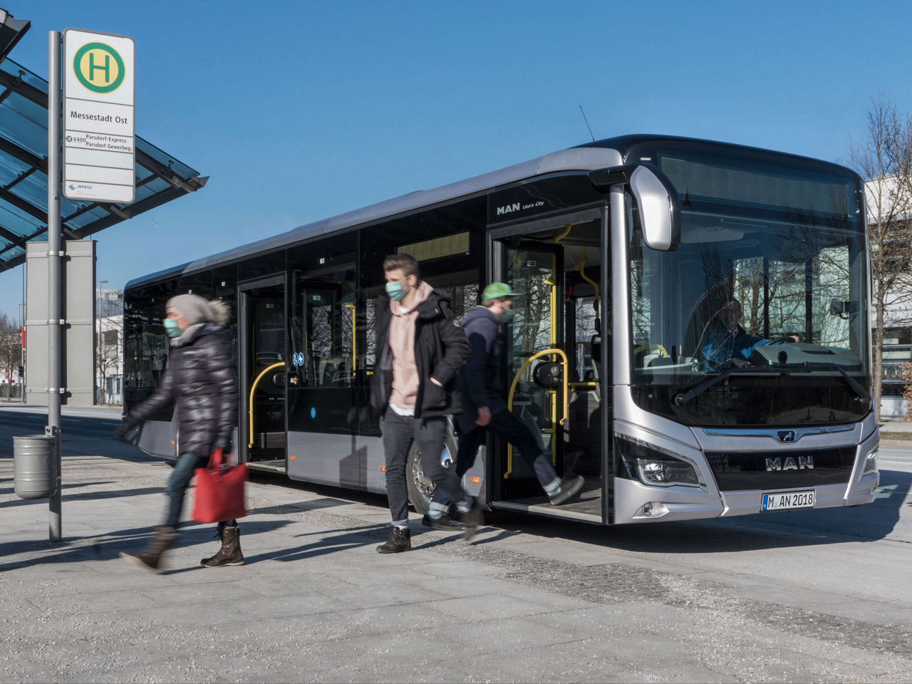 Safe bus travel thanks to MAN hygiene measures