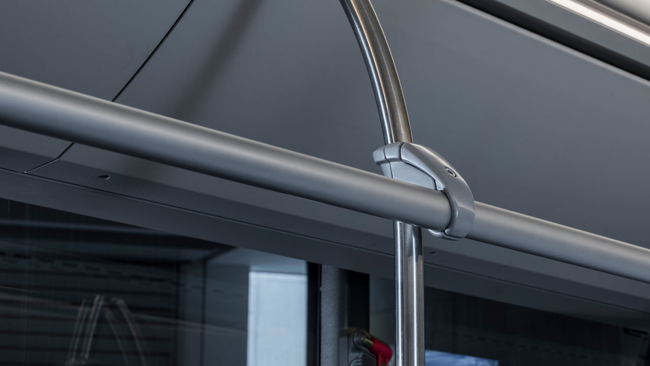 Cleveres Haltestangenkonzept 