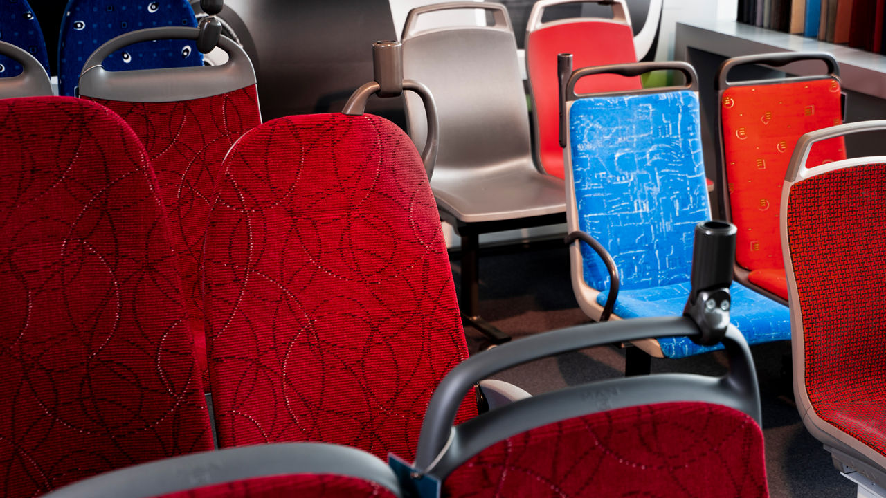 Unterschiedliche Sitztypen 