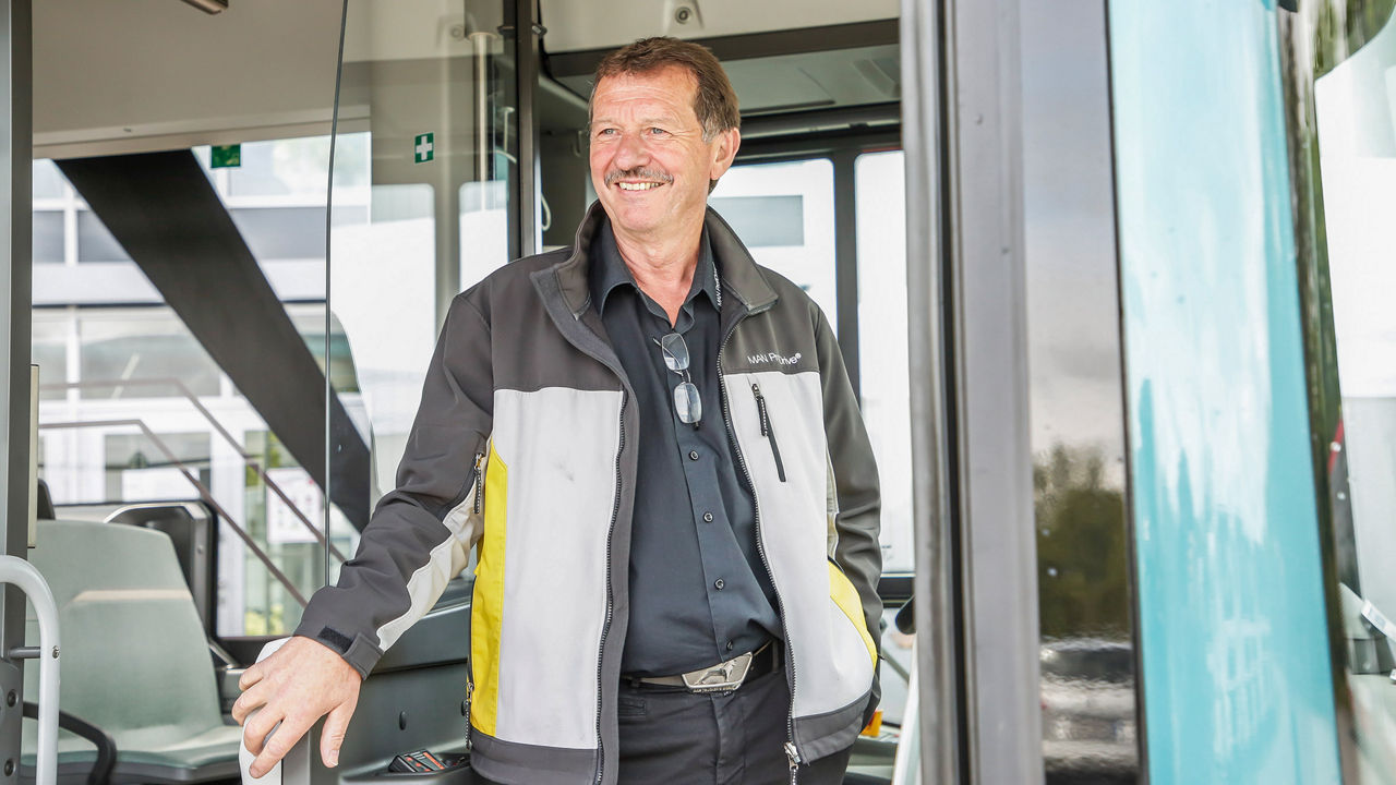 Heinrich Degenhart, Head of Bus Department at MAN ProfiDrive