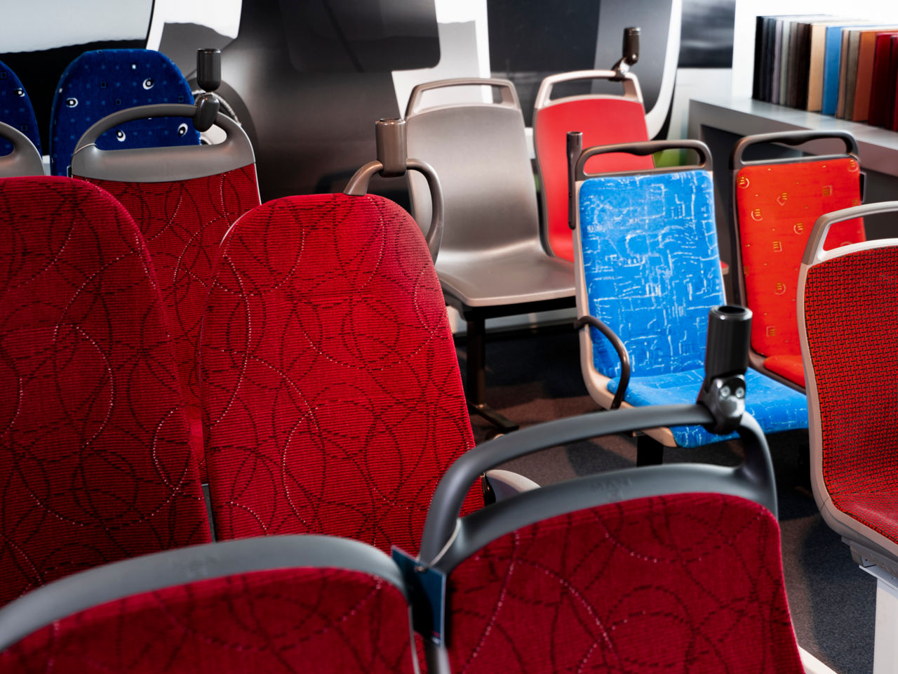 Flexible seating thanks to innovative fastening system