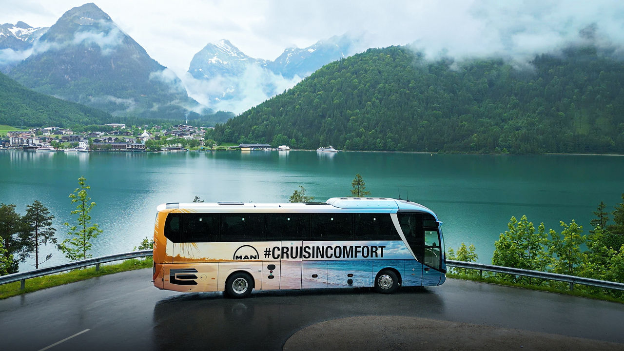 Travelling to the Mediterranean with the MAN Lion’s Coach