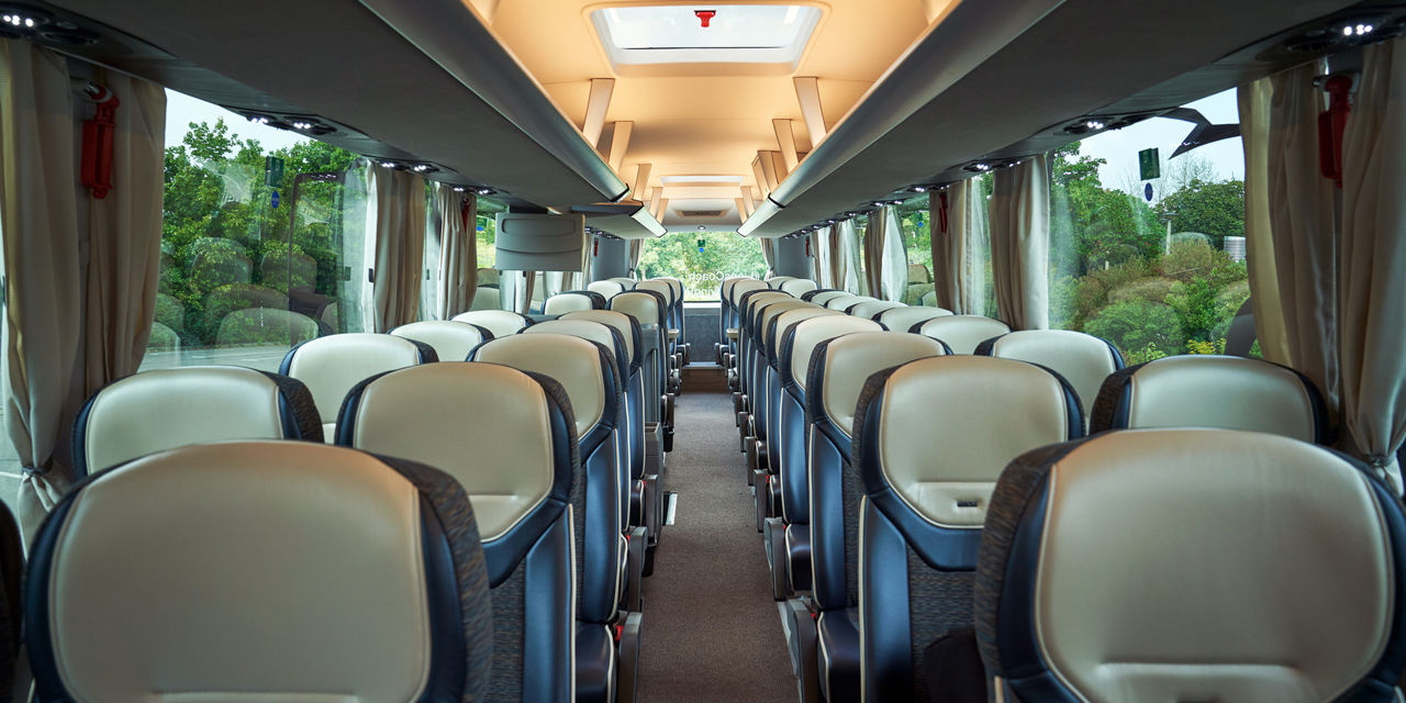 Fahrgastraum mit Wohlfühlfaktor 