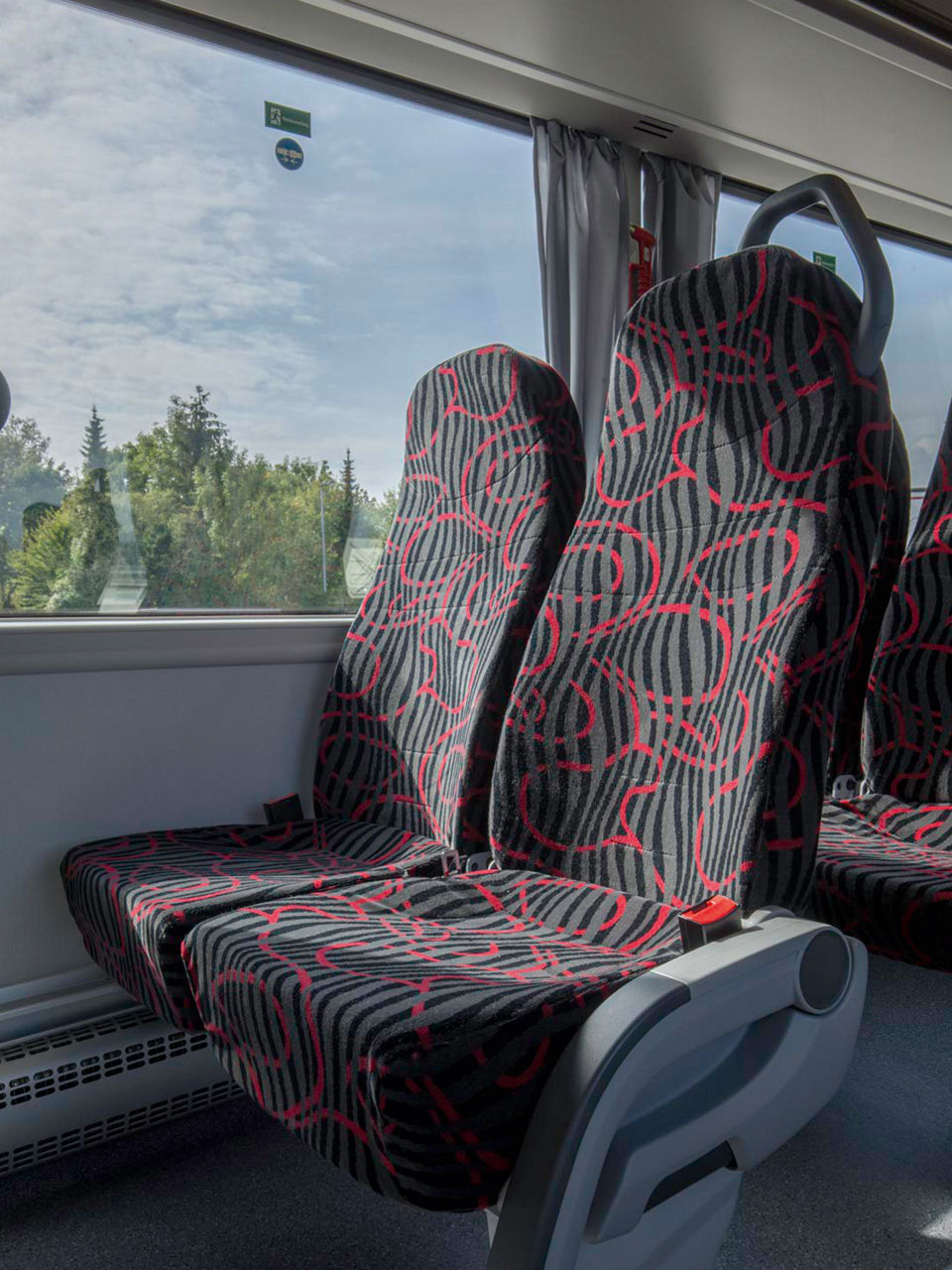 The seats in the MAN Lion’s Intercity