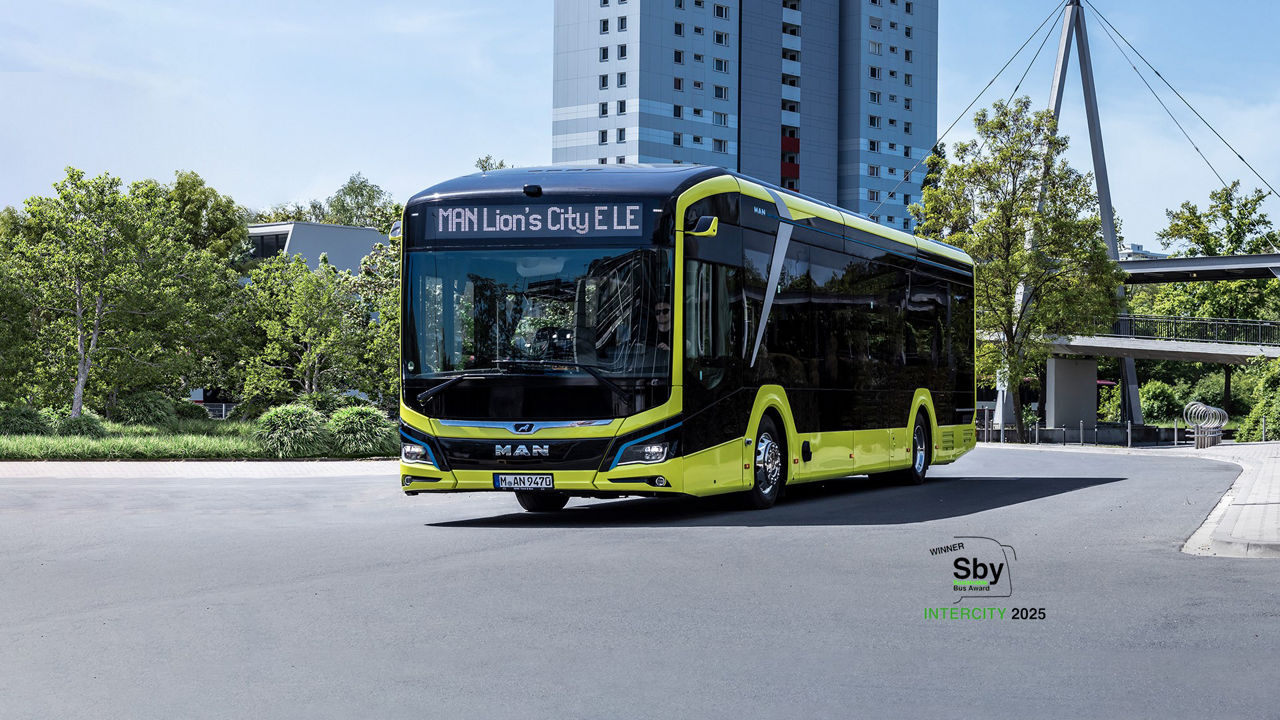 MAN Lion's City E with the latest battery generation