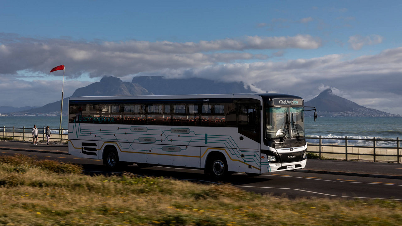First MAN eBus in South Africa