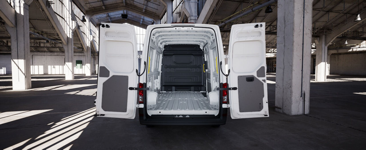 MAN VAM from behind with doors open