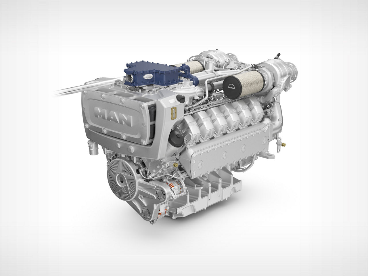 MAN Dual Fuel engine