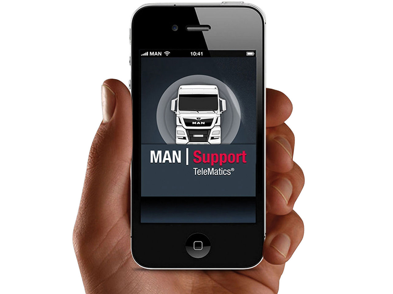 MAN TeleMatics-appen för din smartphone och surfplatta