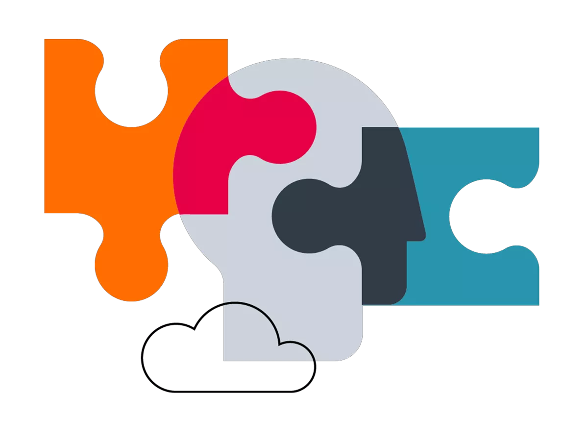 illustration with puzzle pieces