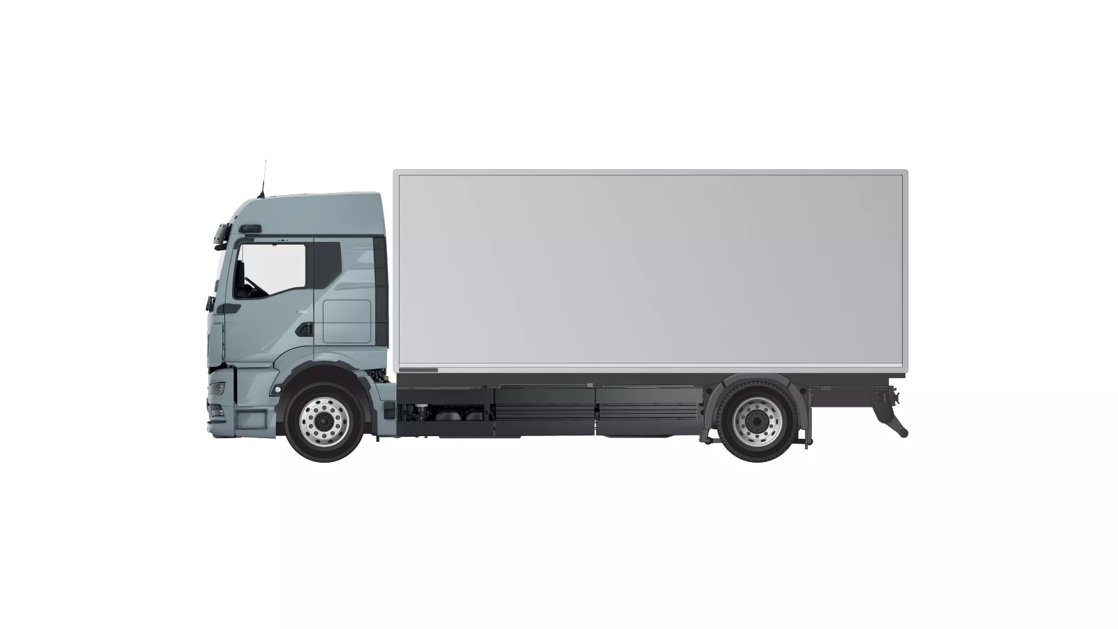 Skříňová nástavba pro přepravu suchého nákladu