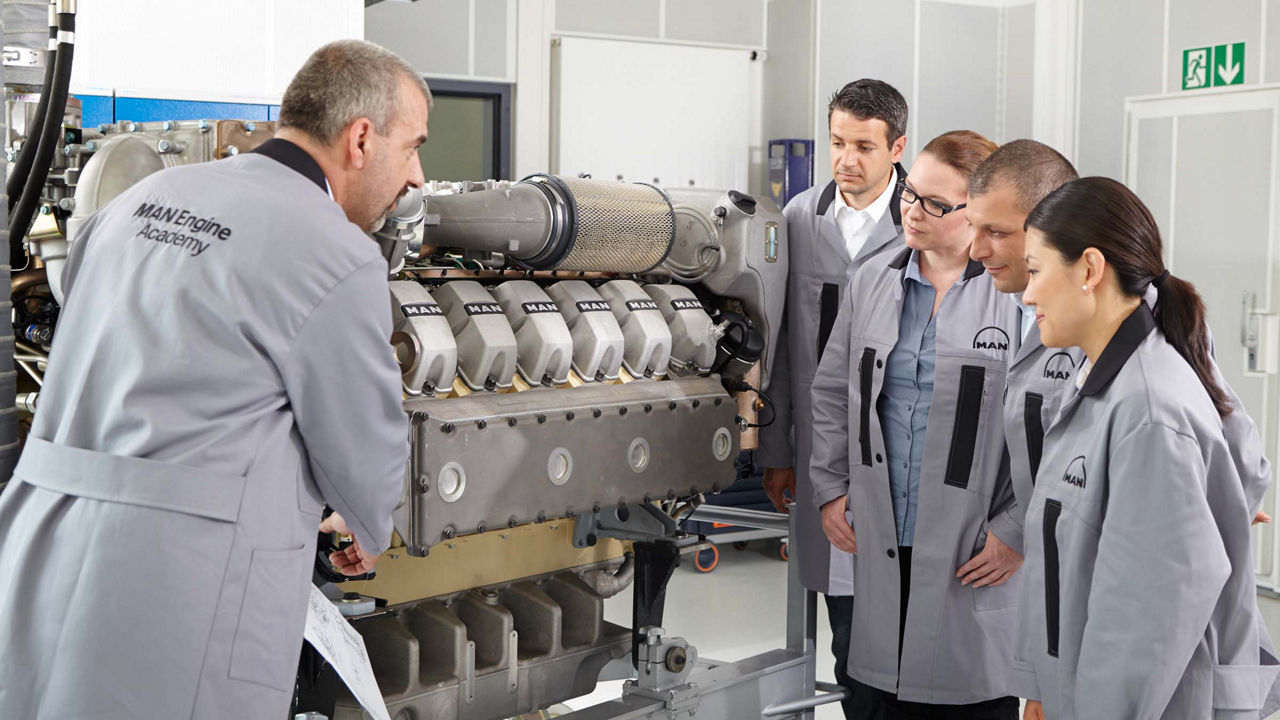 MAN Engine training