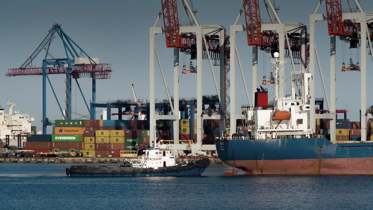 MAN engines for commercial shipping