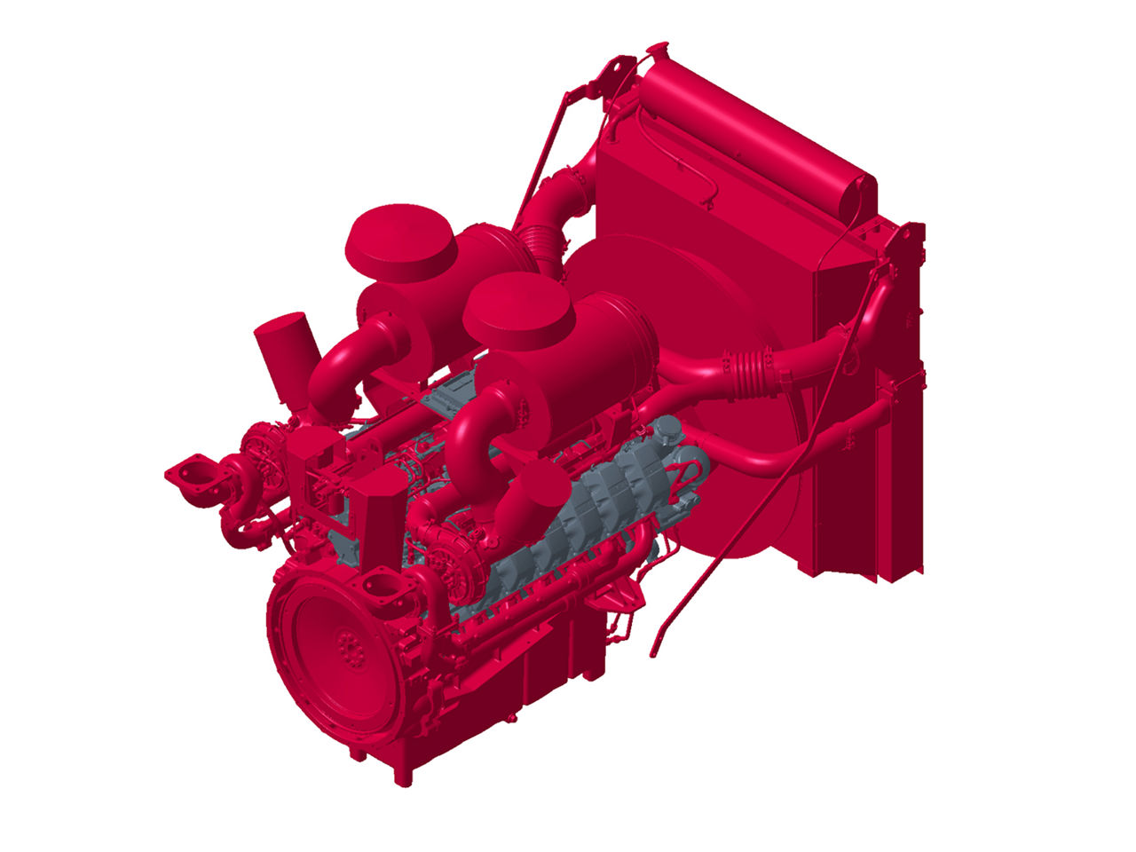 MAN engines standby gensets