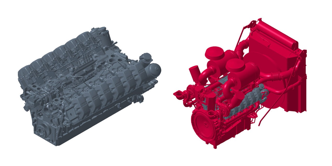 Power engine with body