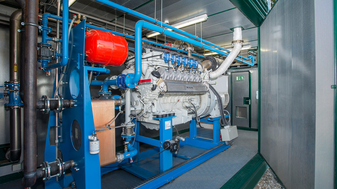 Naturally aspirated and turbo engines from MAN engines