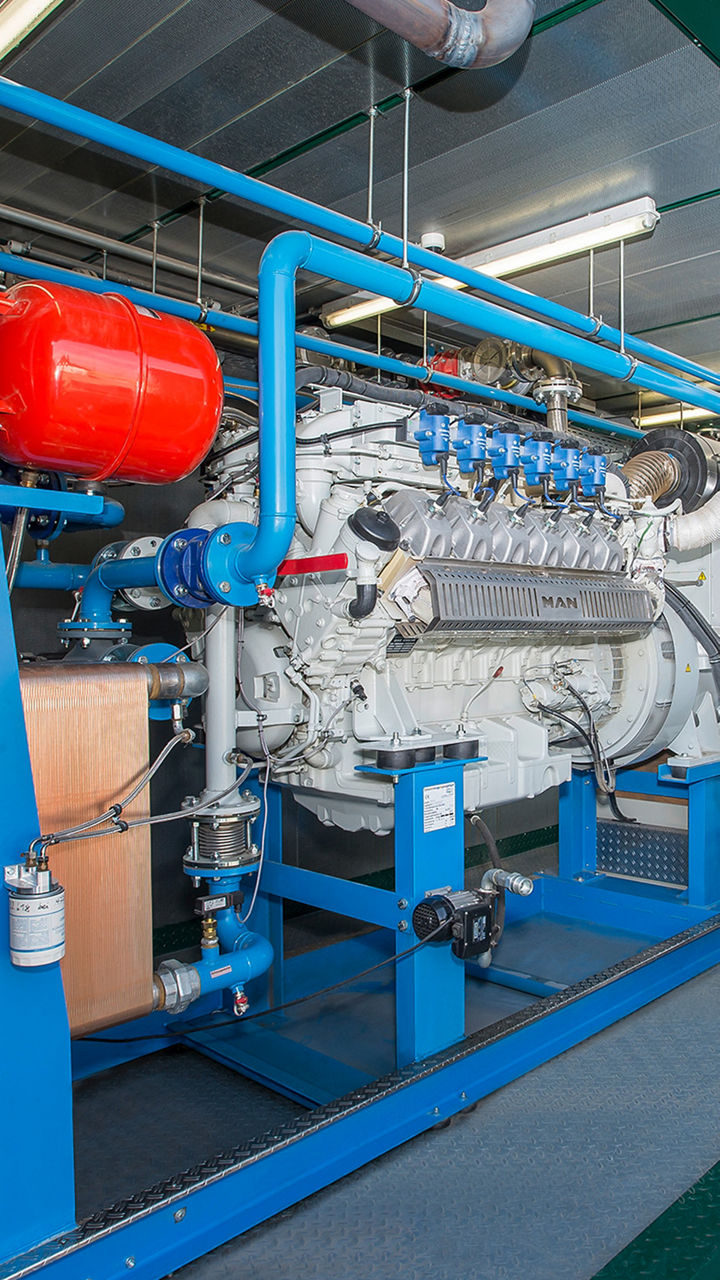 Naturally aspirated and turbo engines from MAN engines