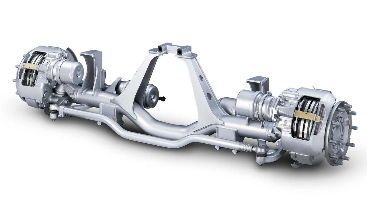 MAN trailing axle (bus)