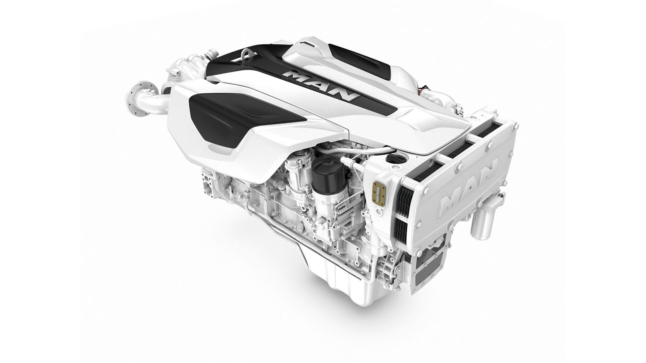 MAN D26 for yachts and work boats