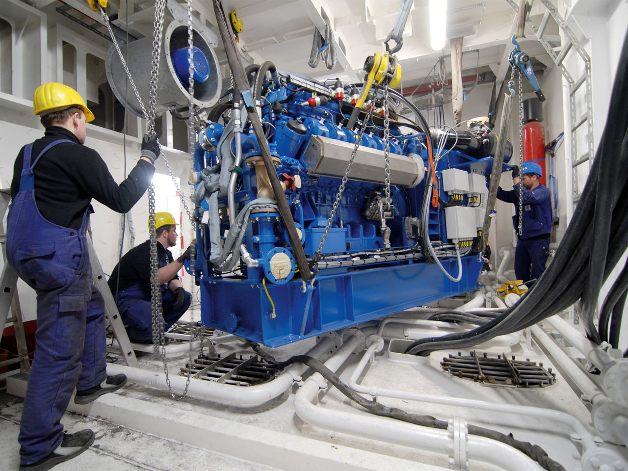 MAN Motor E3262 LE222 Helgoland Fähre