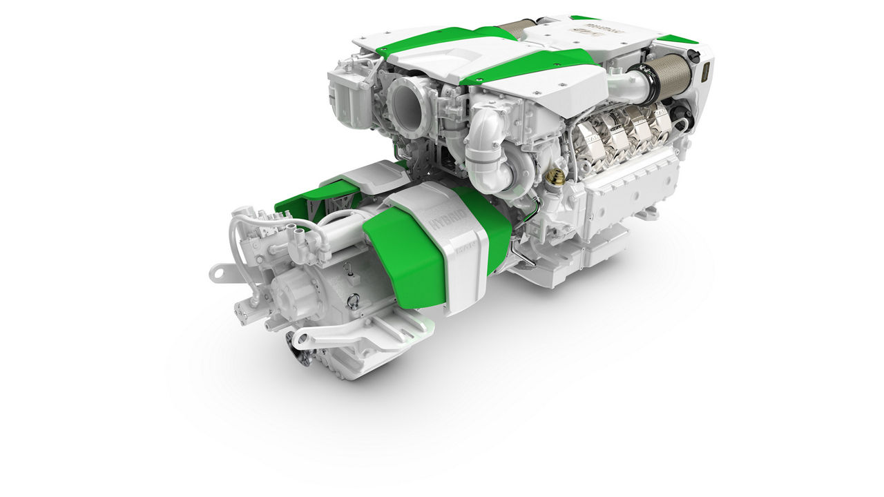 MAN V8 engines for yachts