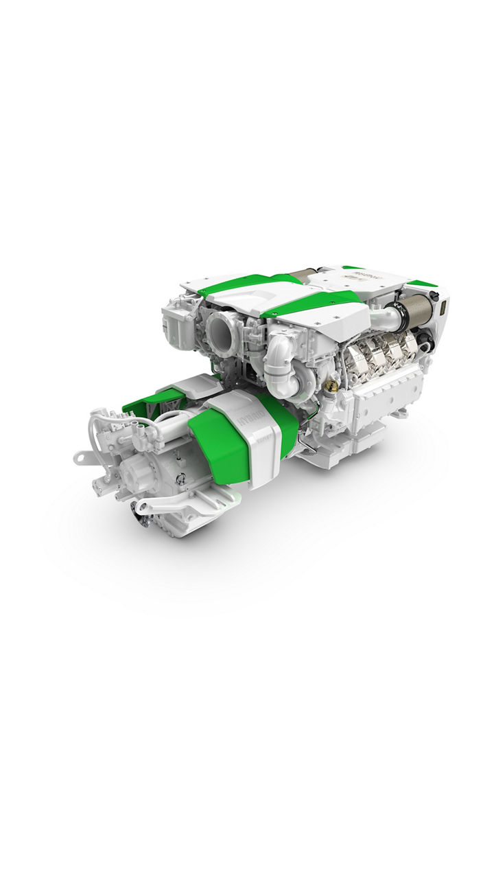 MAN V8 engines for yachts