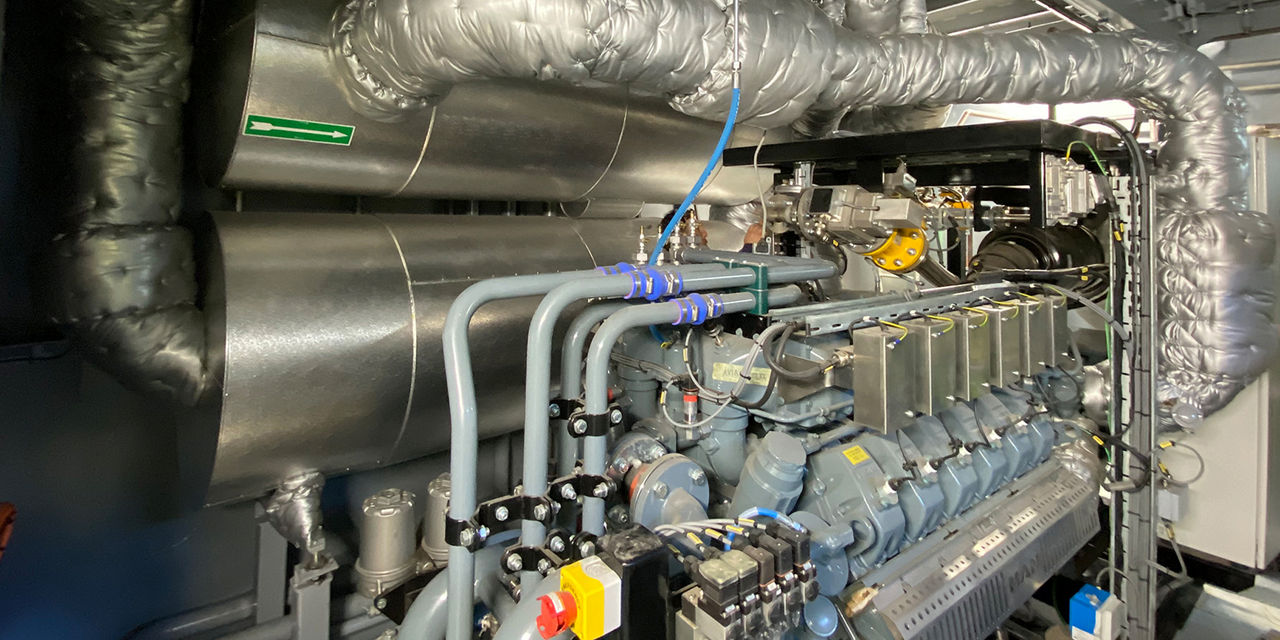 © MAN Rollo. Overview of the gensets with MAN E3262 gas engine