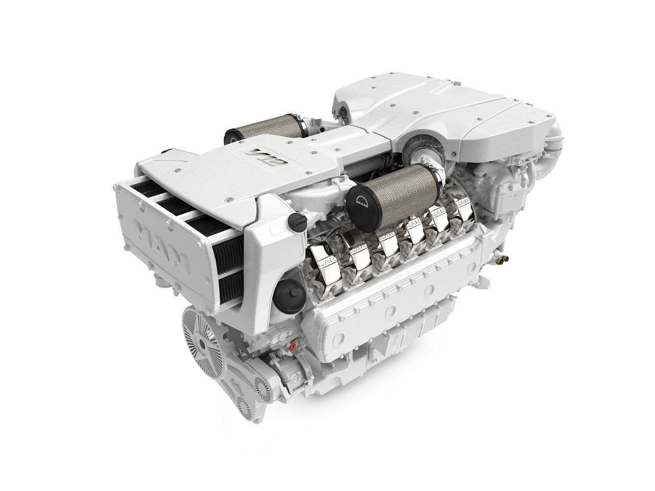 MAN engines marine V12