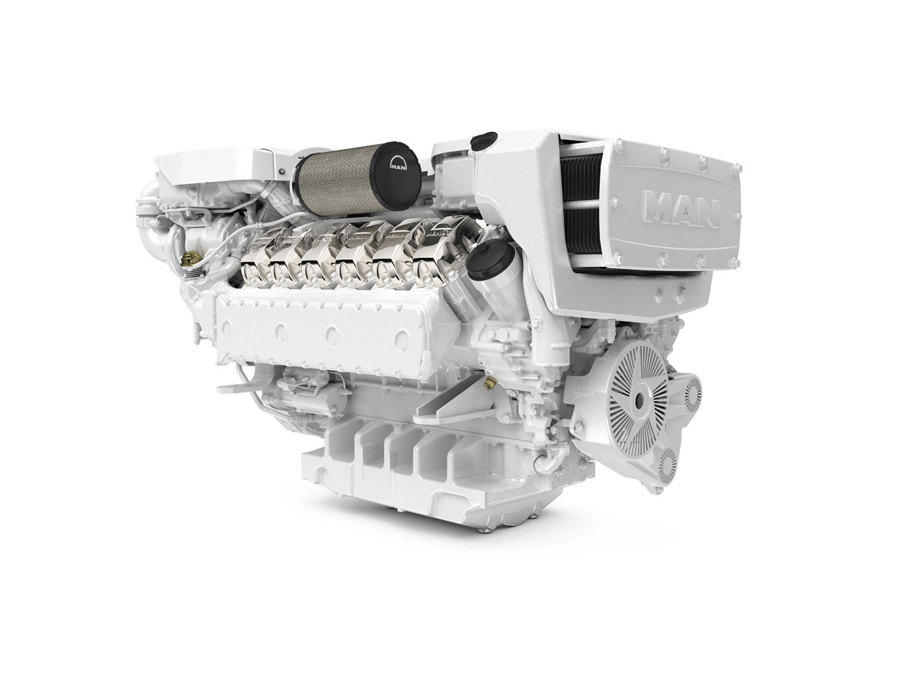 MAN engines marine V12