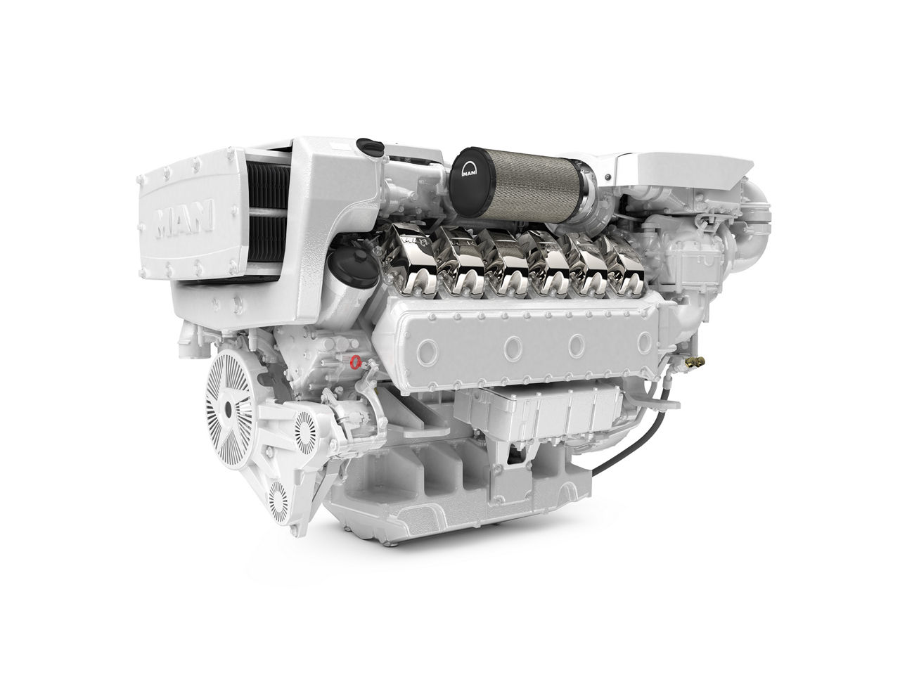 MAN engines marine V12