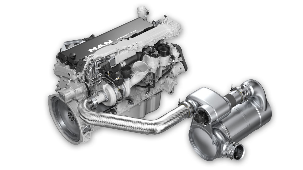 MAN D2676 6-cylinder engine