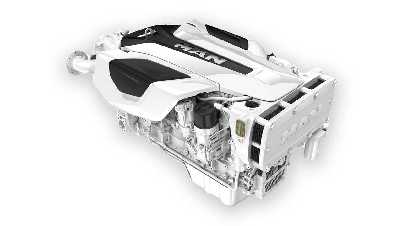 THE NEW MAN I6 IN-LINE SIX-CYLINDER ENGINE