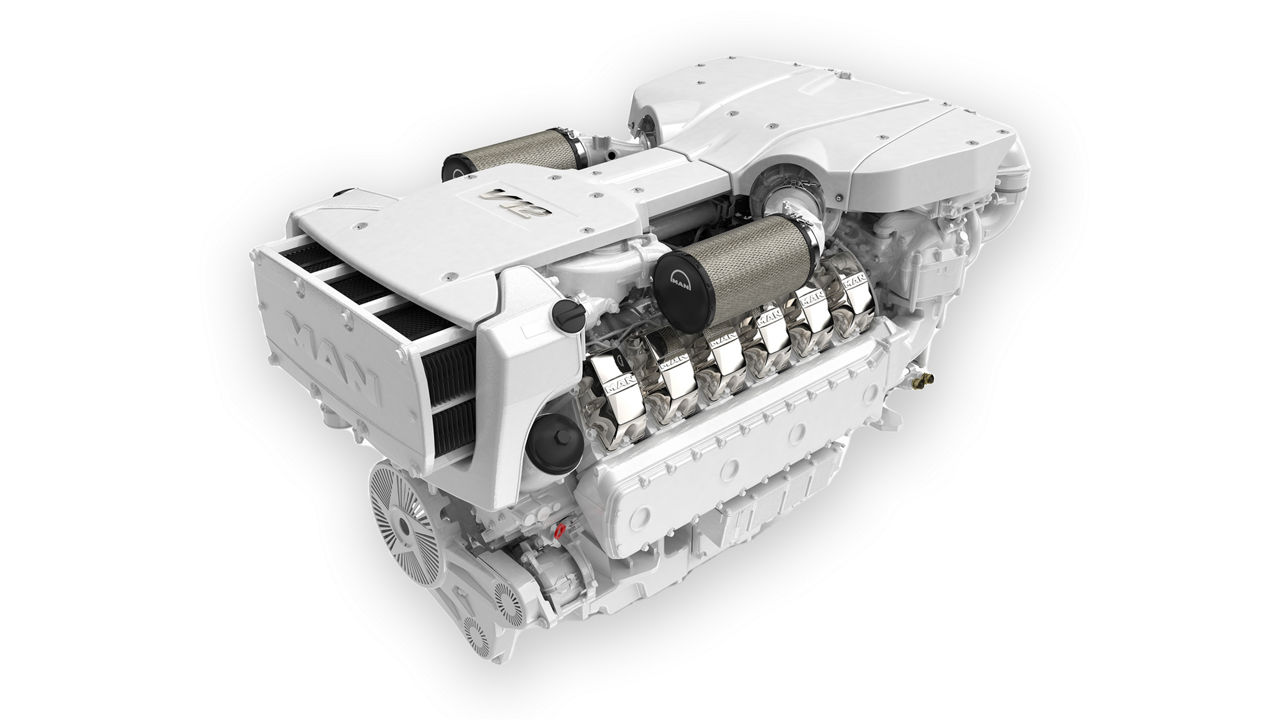MAN engines Motor V12