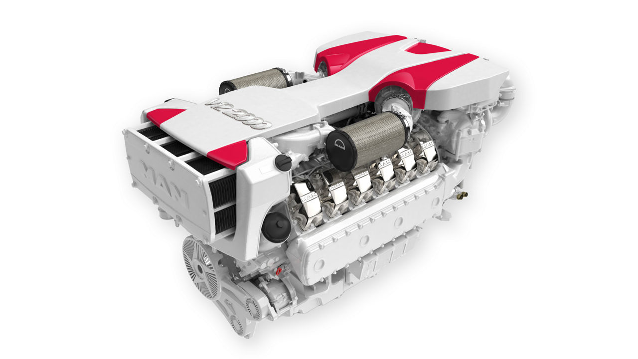 V12-2000 yacht engine