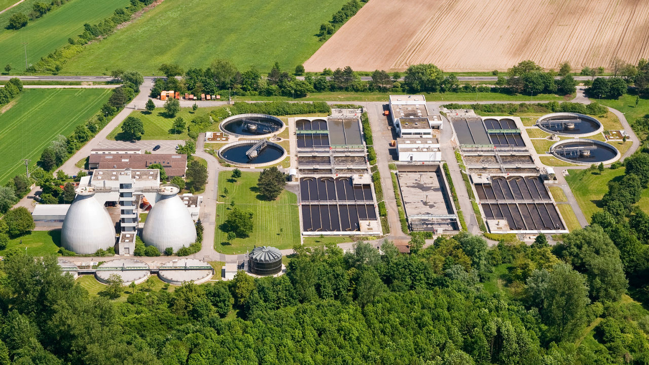 Sewage treatment plants generate electricity and heat from the sewage sludge
