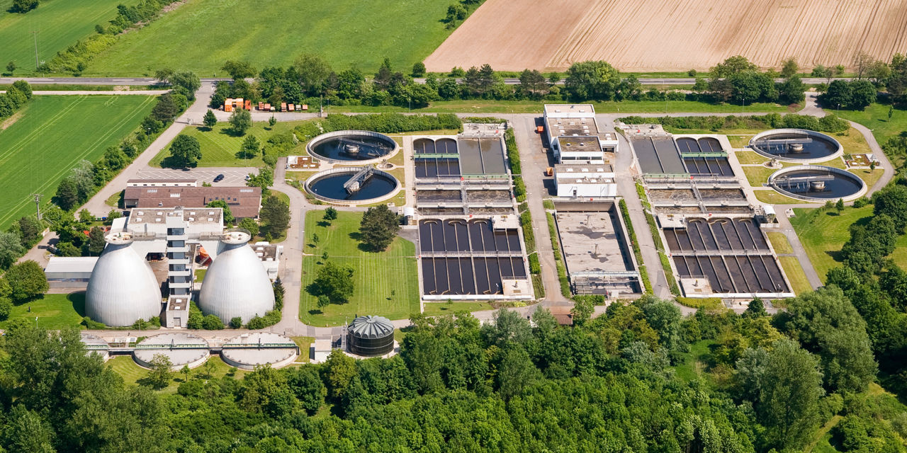 Sewage treatment plants generate electricity and heat from the sewage sludge