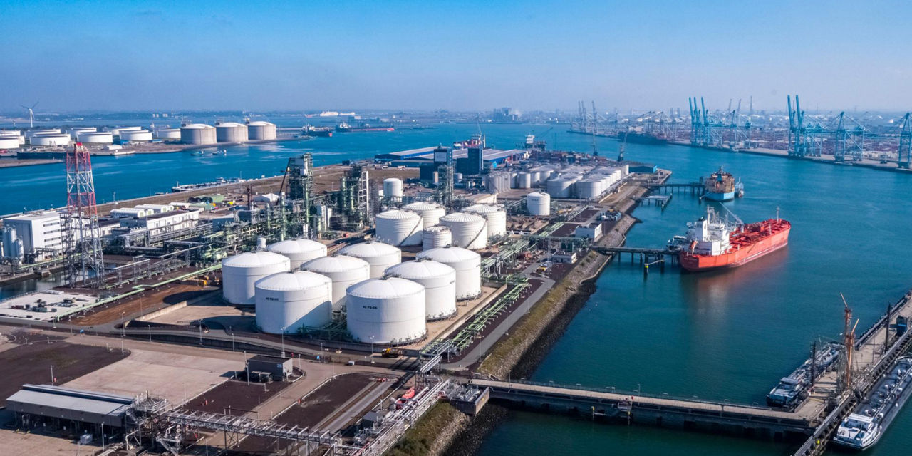 Neste refinery in Rotterdam