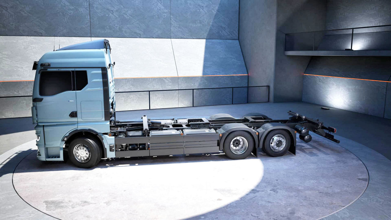 MAN eTGX:n virtuaalinen showroom GM-ohjaamolla