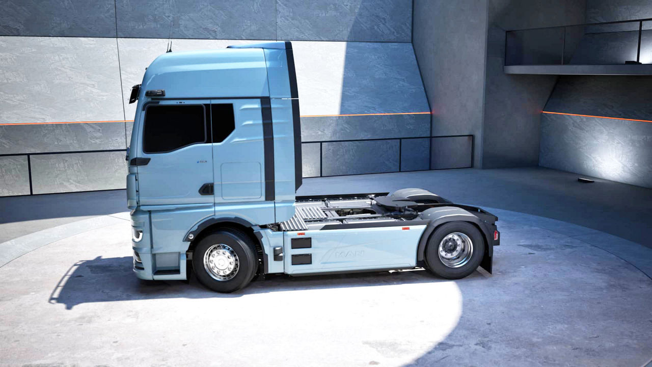 MAN eTGX:n virtuaalinen showroom GX-ohjaamolla