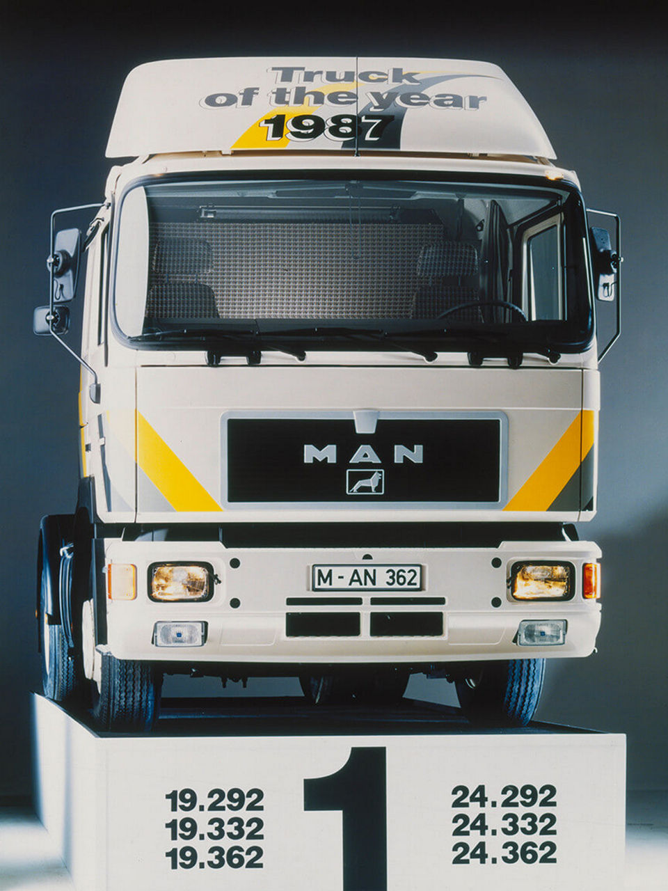 The MAN F90 – “Truck of the year”, 1987