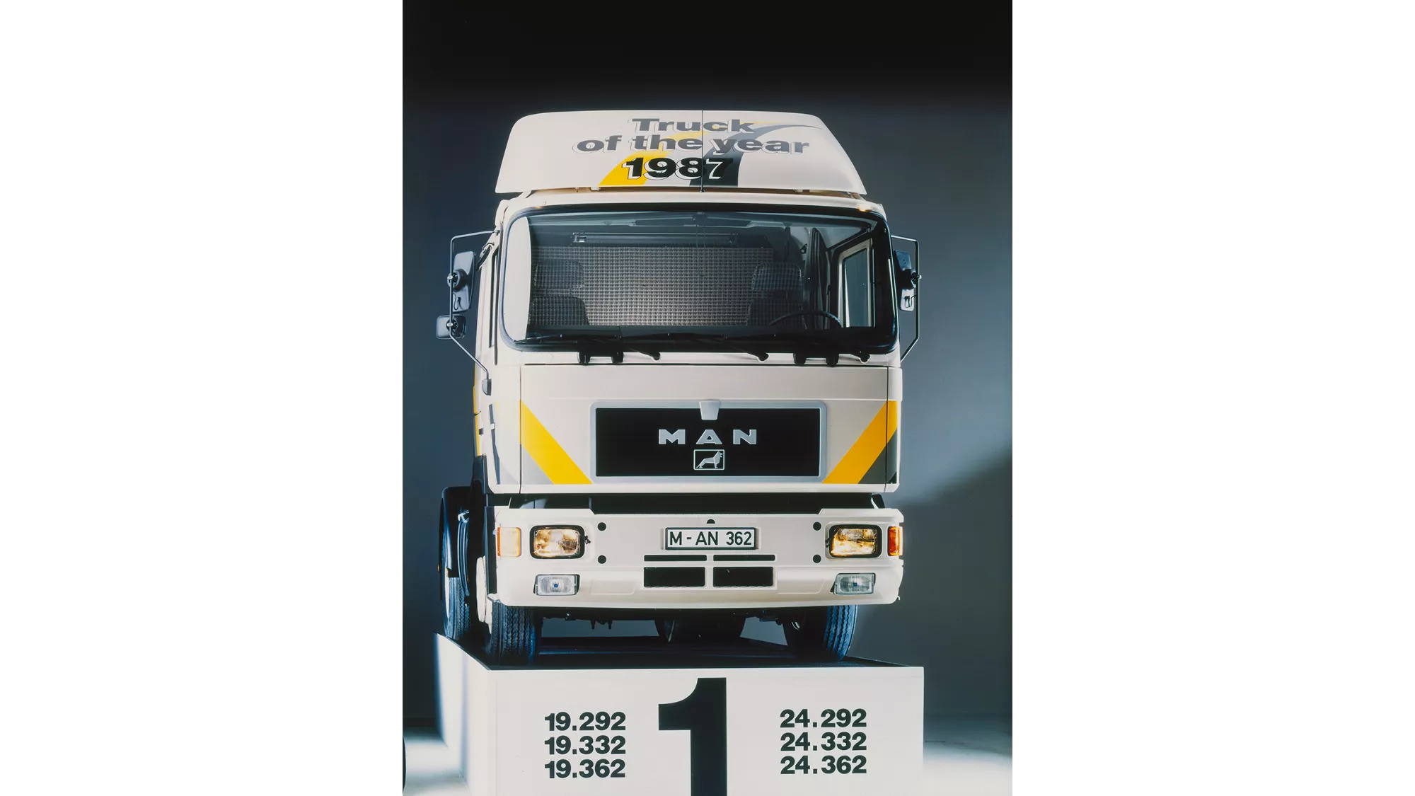 The MAN F90 – “Truck of the year”, 1987