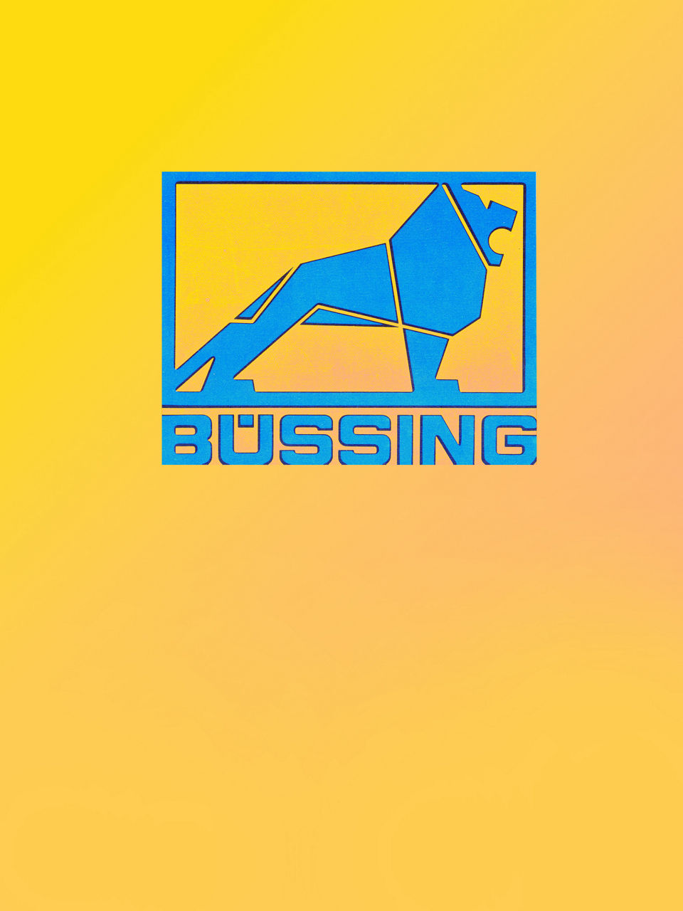 Büssing logo with the Braunschweig lion