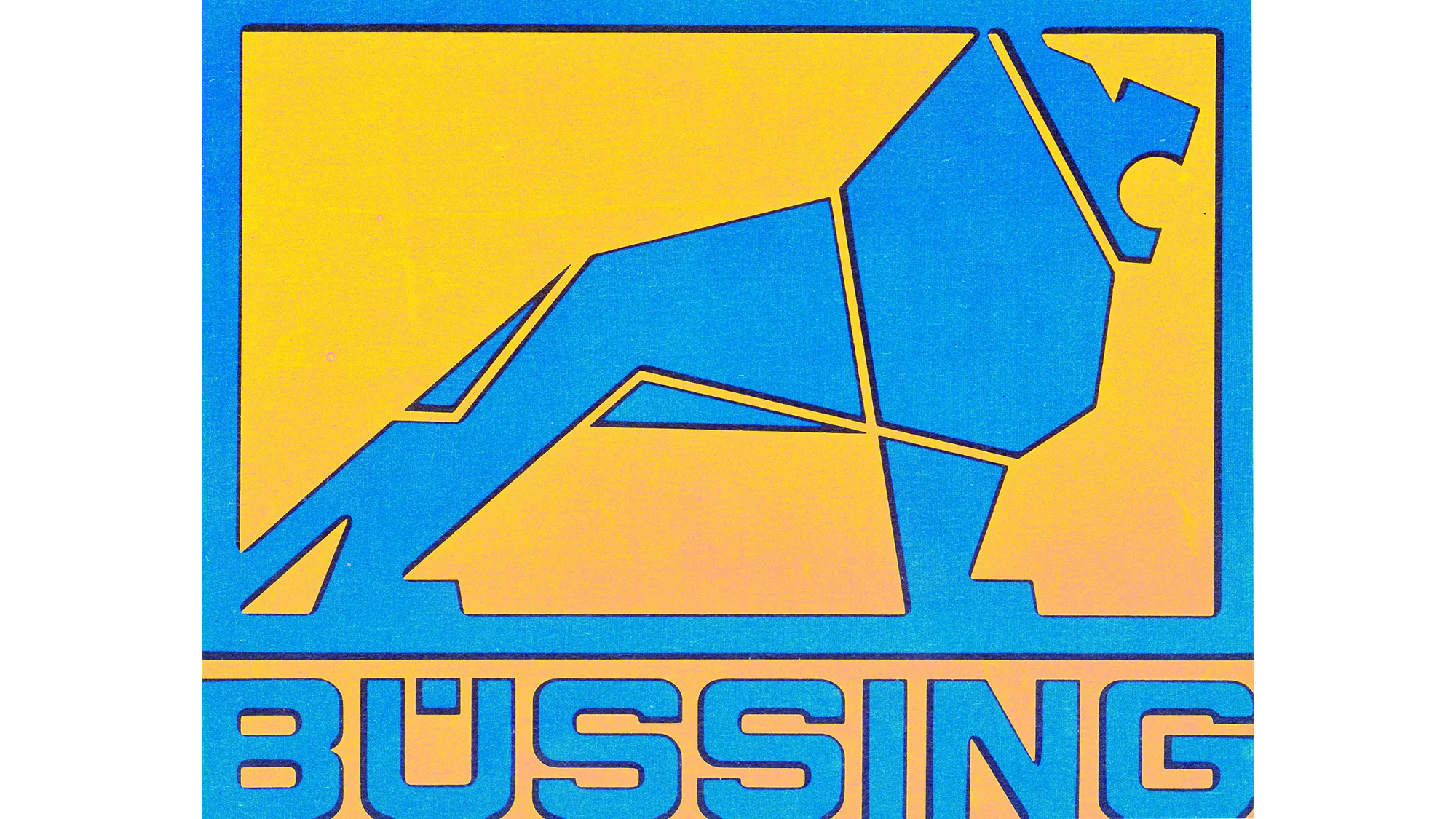 Büssing logo with the Braunschweig lion