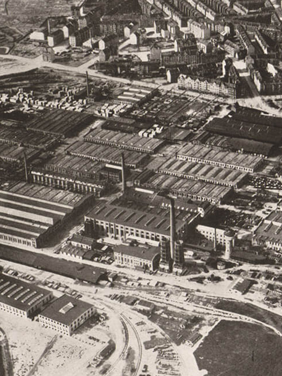 Aerial view: Nuremberg from above, 1920