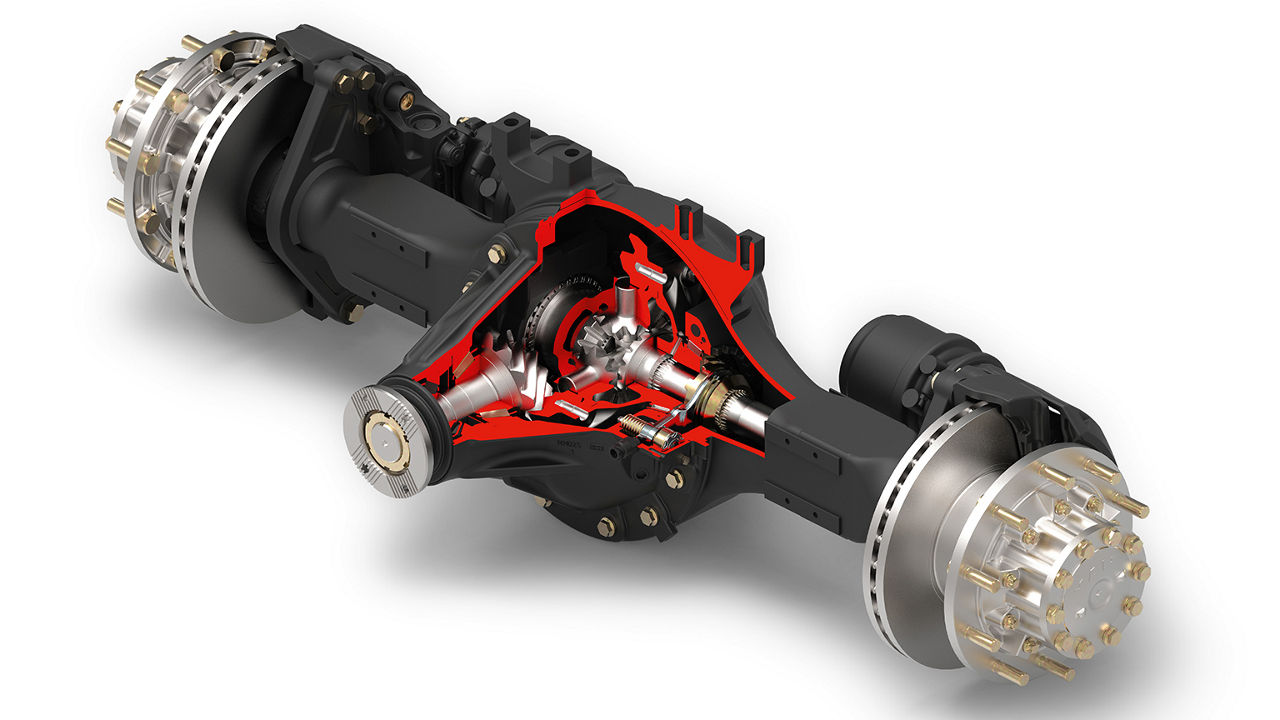 Drivstoffbesparelse i langtransport takket være drivaksel HY 1344