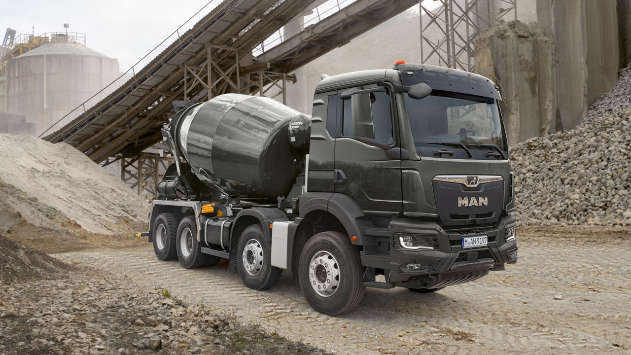 Camions malaxeurs MAN