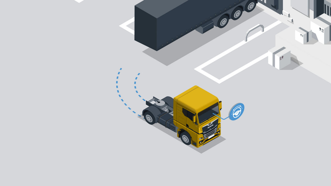 Aktiv-Lenksystem: MAN ComfortSteering